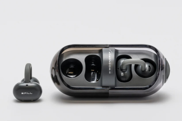 AURICULAR MOONDROP PILL OWS EAR-CLIP BLACK